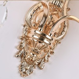 Moderne eigentijdse gegalvaniseerde functie voor oogbescherming, sfeerverlichting, wandlampen, wandlamp