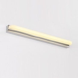 Geïntegreerde moderne eigentijdse chromen functie voor sfeerverlichting badkamerverlichting wandlamp