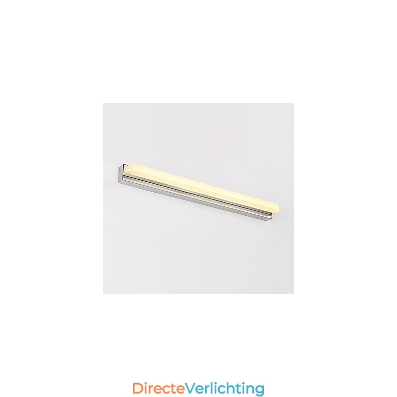 Geïntegreerde moderne eigentijdse chromen functie voor sfeerverlichting badkamerverlichting wandlamp