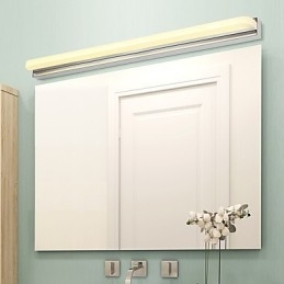 Geïntegreerde moderne eigentijdse chromen functie voor sfeerverlichting badkamerverlichting wandlamp