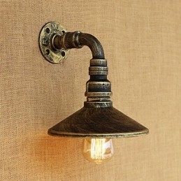 Rustieke Lodge Country Retro Schilderij Kenmerk voor Mini Stijl Sfeervolle Licht Wandlampen