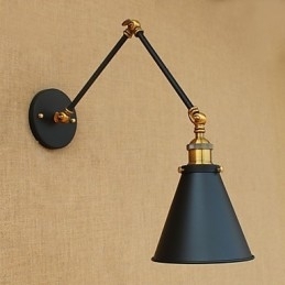 Rustieke Lodge Landelijke Schilderij Kenmerk voor Swing Arm Sfeerverlichting Swing Arm Verlichting