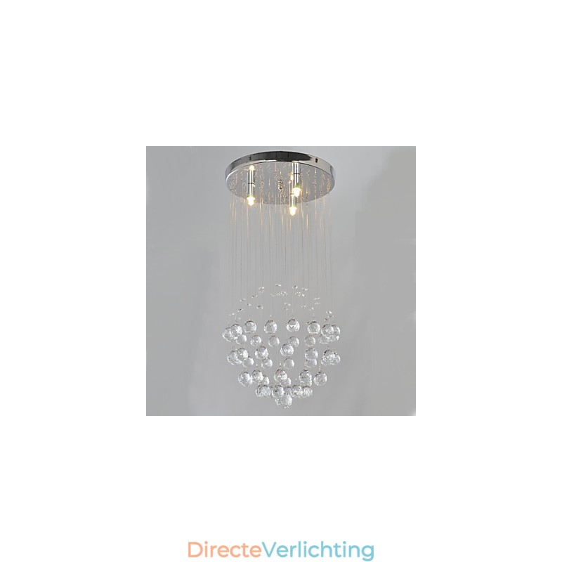 Traditionele klassieke kristalchroom metalen inbouw