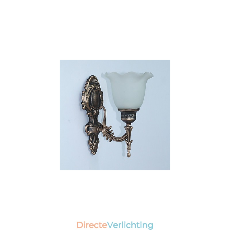 Europese Stijl Retro Wandlamp Hotel Ganglamp Ganglamp Spiegel Frontlamp Enkele Kop Bedlamp