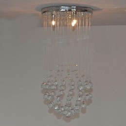 Traditionele klassieke kristalchroom metalen inbouw