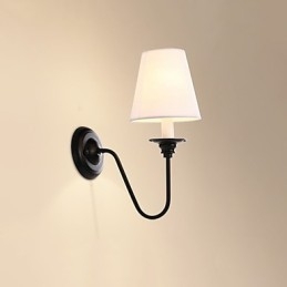 Rustieke Lodge Zwarte Oxide Afwerking Kenmerk voor Oogbescherming Sfeerverlichting Wandlampen Wandlamp
