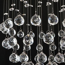 Traditionele klassieke kristalchroom metalen inbouw