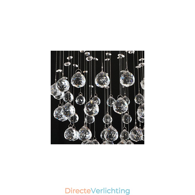 Traditionele klassieke kristalchroom metalen inbouw