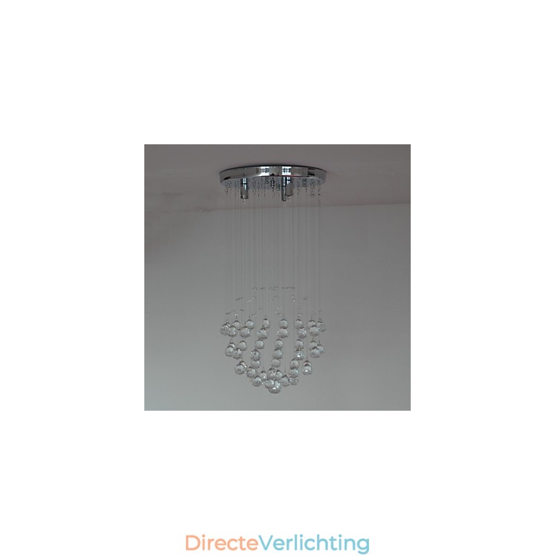 Traditionele klassieke kristalchroom metalen inbouw