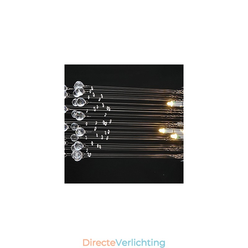 Traditionele klassieke kristalchroom metalen inbouw