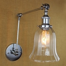 Landelijk Retro Gegalvaniseerd Kenmerk voor Mini Stijl Oogbescherming Sfeerverlichting Zwenkarmverlichting Muur