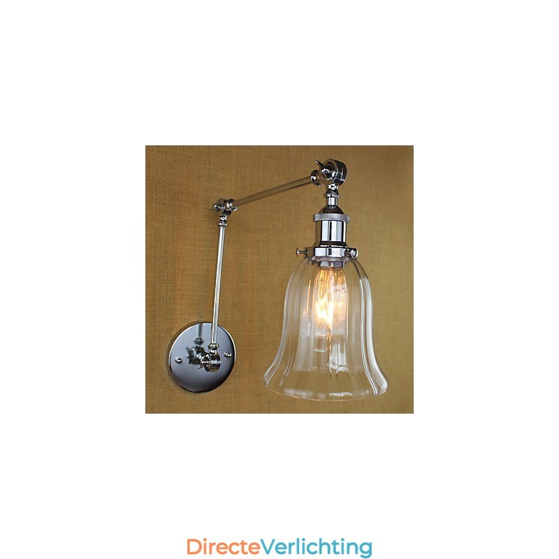 Landelijk Retro Gegalvaniseerd Kenmerk voor Mini Stijl Oogbescherming Sfeerverlichting Zwenkarmverlichting Muur