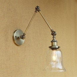 Landelijk Retro Gegalvaniseerd Kenmerk voor Mini Stijl Oogbescherming Sfeerverlichting Zwenkarmverlichting Muur