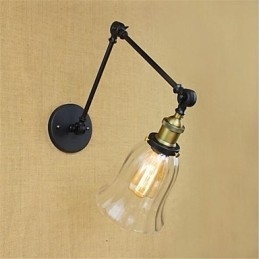 Landelijk Retro Gegalvaniseerd Kenmerk voor Mini Stijl Oogbescherming Sfeerverlichting Zwenkarmverlichting Muur