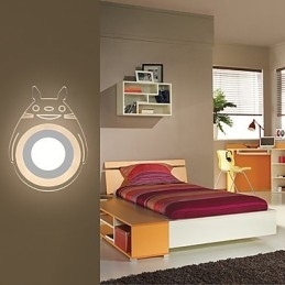 Geïntegreerde moderne hedendaagse schilderfunctie voor omgevingslicht Wandlampen Wandlamp