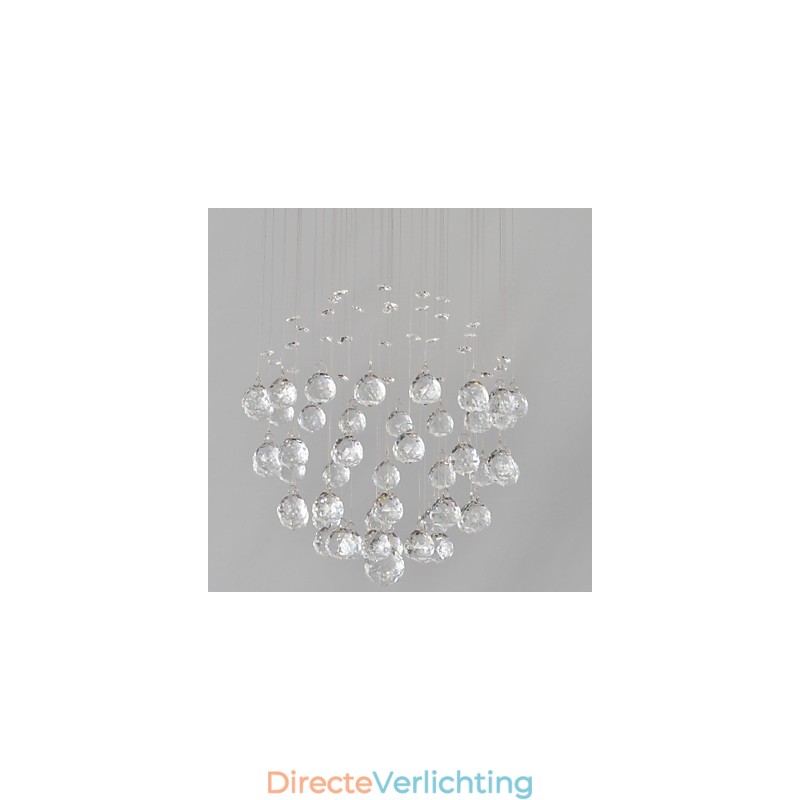 Traditionele klassieke kristalchroom metalen inbouw