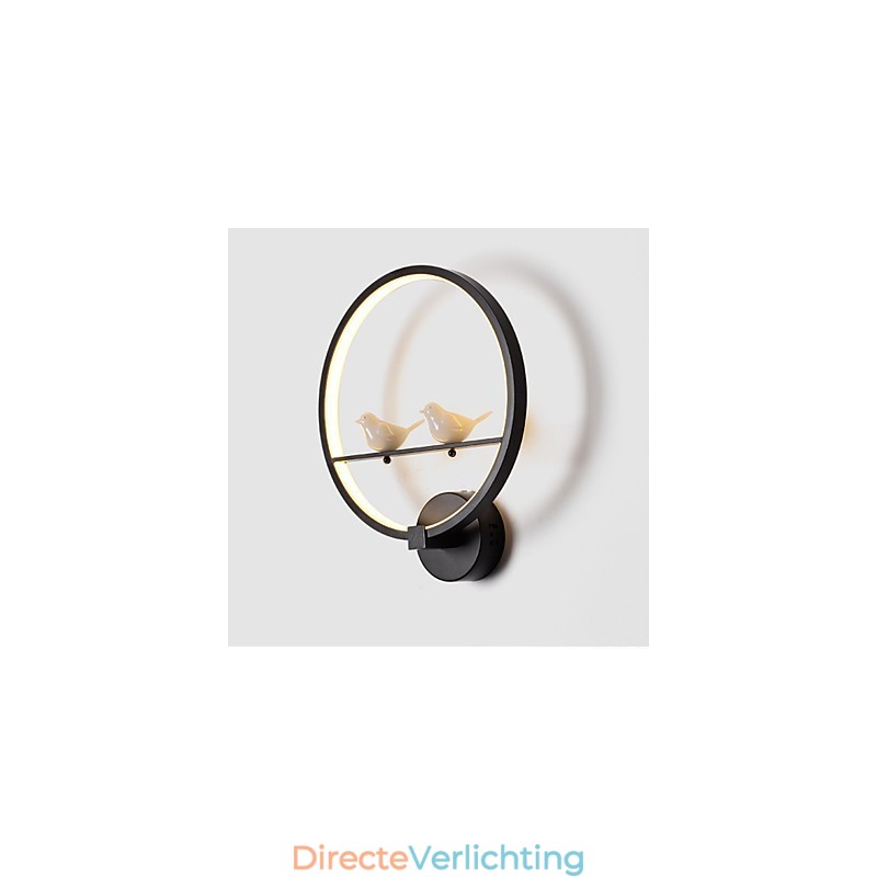 De slaapkamer wandlamp bedlamp en creatieve persoonlijkheid van moderne minimalistische ronde trap gang wandlamp