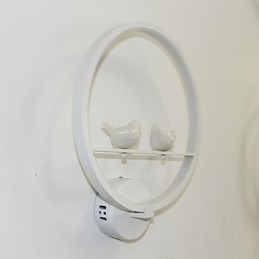 De slaapkamer wandlamp bedlamp en creatieve persoonlijkheid van moderne minimalistische ronde trap gang wandlamp