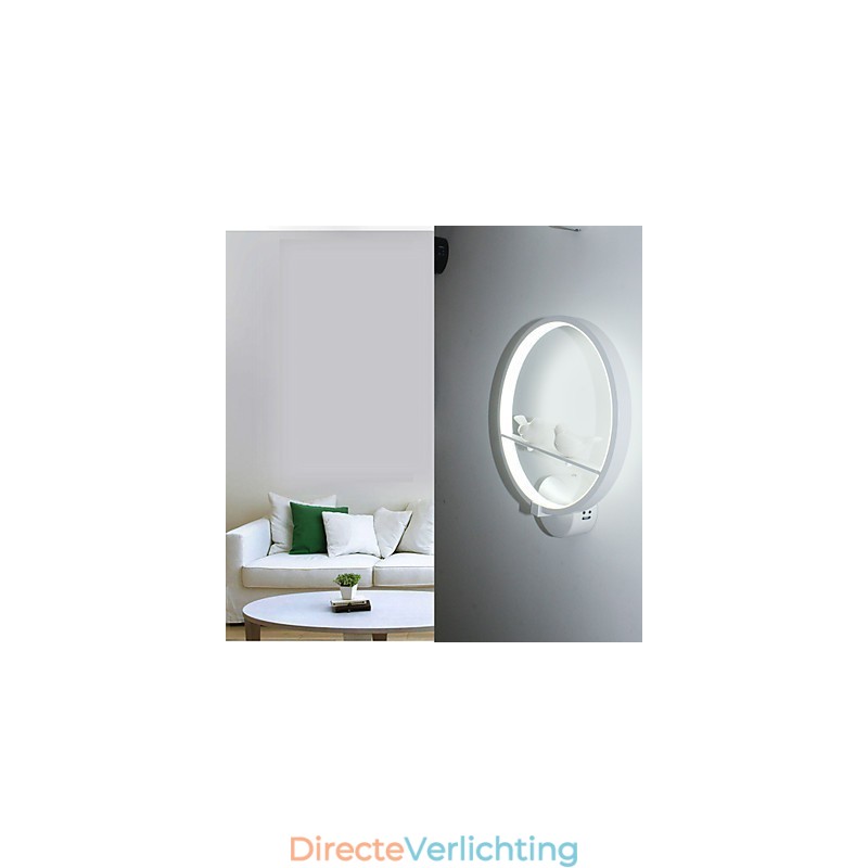 De slaapkamer wandlamp bedlamp en creatieve persoonlijkheid van moderne minimalistische ronde trap gang wandlamp