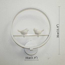 De slaapkamer wandlamp bedlamp en creatieve persoonlijkheid van moderne minimalistische ronde trap gang wandlamp