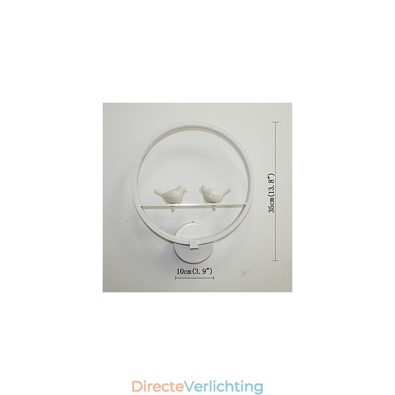 De slaapkamer wandlamp bedlamp en creatieve persoonlijkheid van moderne minimalistische ronde trap gang wandlamp