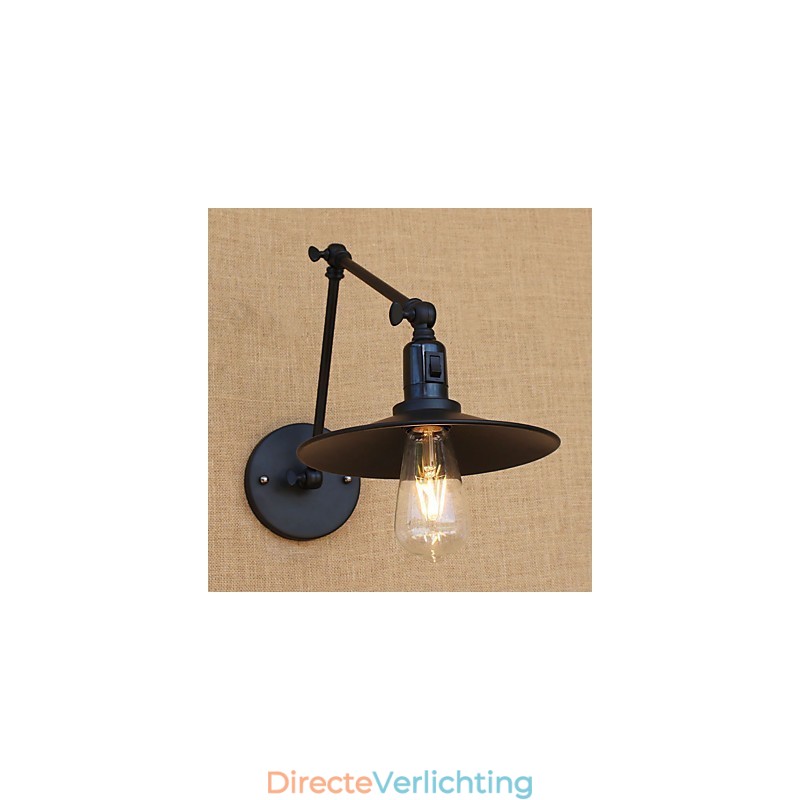 Landelijke Retro Schilderij Kenmerk voor Mini Stijl Swing Arm Swing Arm Verlichting Wandlamp