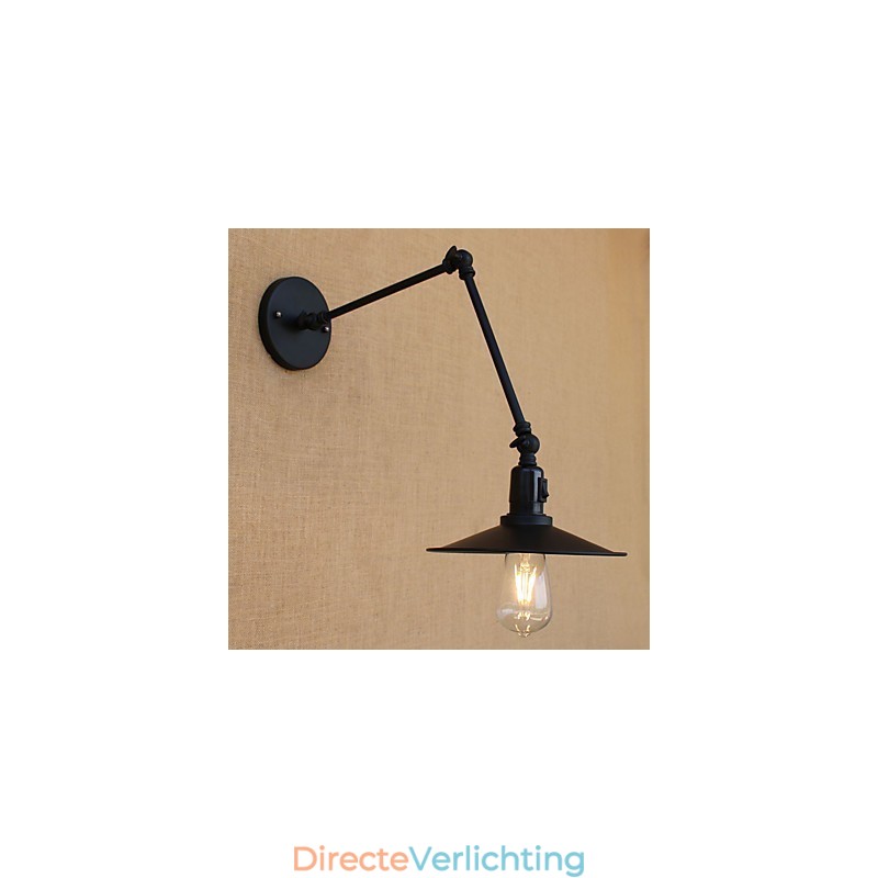 Landelijke Retro Schilderij Kenmerk voor Mini Stijl Swing Arm Swing Arm Verlichting Wandlamp
