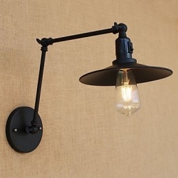 Landelijke Retro Schilderij Kenmerk voor Mini Stijl Swing Arm Swing Arm Verlichting Wandlamp