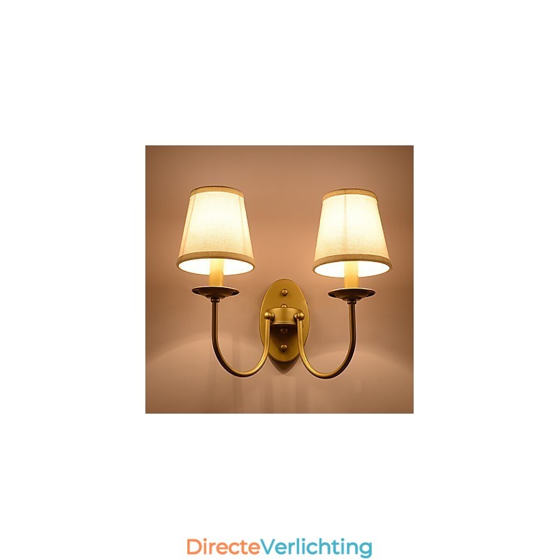 Rustieke Lodge Eenvoudige Vintage Schilderij Feature Ambient Light Wandlampen Wandlamp