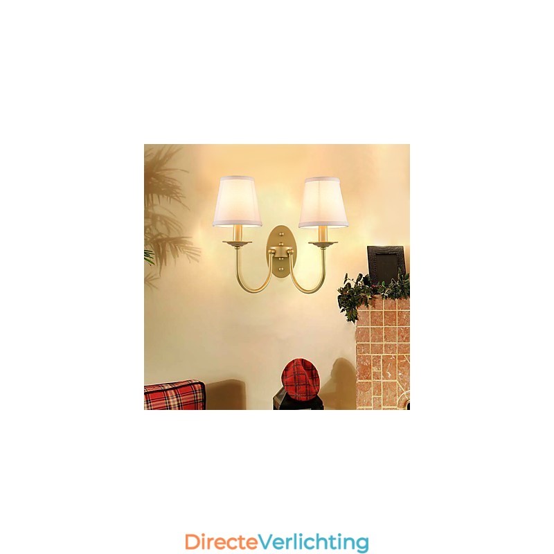 Rustieke Lodge Eenvoudige Vintage Schilderij Feature Ambient Light Wandlampen Wandlamp