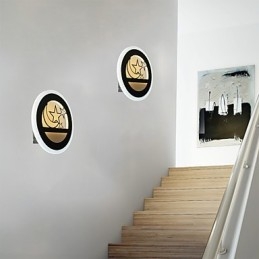 Moderne minimalistische wandlamp entree trap lamp creatieve hotel La Terrazza project lampen