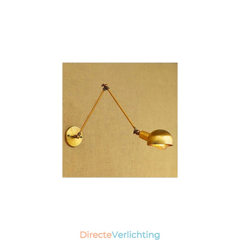 Eenvoudige vintage landelijke schilderfunctie voor mini-stijl zwenkarm oogbescherming sfeerverlichting wandlampen