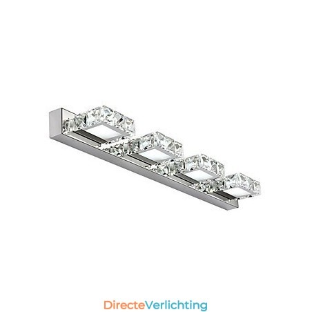 Badkamermeubellamp Kristallen make-upspiegellamp 4 lampen Badkamer Slaapkamerverlichting Badkamermeubellamp Kristallen make-upspiegellamp 4 lampen Badkamer Slaapkamerverlichting