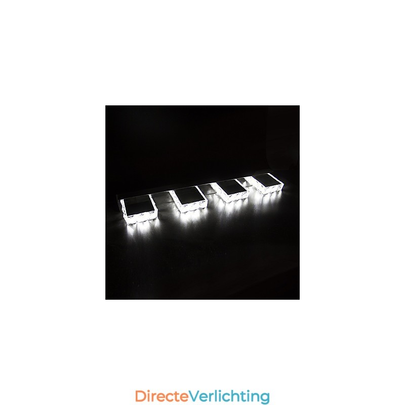 Badkamermeubellamp Kristallen make-upspiegellamp 4 lampen Badkamer Slaapkamerverlichting