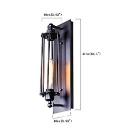 Rustieke Lodge Country Retro Vintage Schilderij Kenmerk voor Mini Stijl Sfeerverlichting Wandlampen Wandlamp