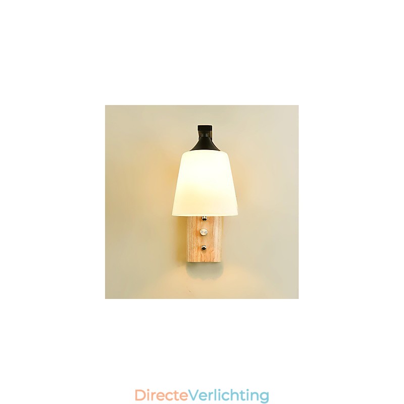 Eenvoudige landelijke functie voor oogbescherming Sfeerverlichting Wandlampen Wandlamp Nieuw Chinees Modern Minimalistisch Creatief Slaapkamer Nachtkastje