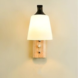 Eenvoudige landelijke functie voor oogbescherming Sfeerverlichting Wandlampen Wandlamp Nieuw Chinees Modern Minimalistisch Creatief Slaapkamer Nachtkastje