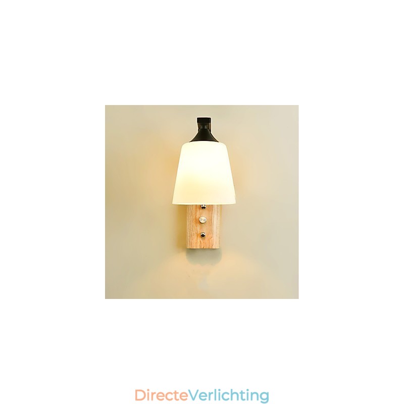 Eenvoudige landelijke functie voor oogbescherming Sfeerverlichting Wandlampen Wandlamp Nieuw Chinees Modern Minimalistisch Creatief Slaapkamer Nachtkastje