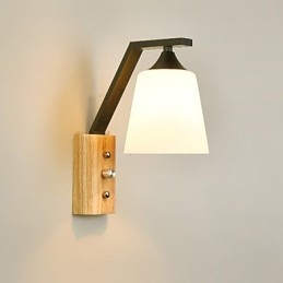 Eenvoudige landelijke functie voor oogbescherming Sfeerverlichting Wandlampen Wandlamp Nieuw Chinees Modern Minimalistisch Creatief Slaapkamer Nachtkastje