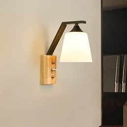 Eenvoudige landelijke functie voor oogbescherming Sfeerverlichting Wandlampen Wandlamp Nieuw Chinees Modern Minimalistisch Creatief Slaapkamer Nachtkastje