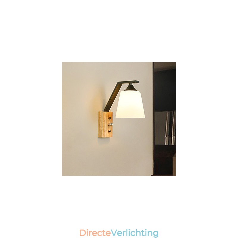 Eenvoudige landelijke functie voor oogbescherming Sfeerverlichting Wandlampen Wandlamp Nieuw Chinees Modern Minimalistisch Creatief Slaapkamer Nachtkastje