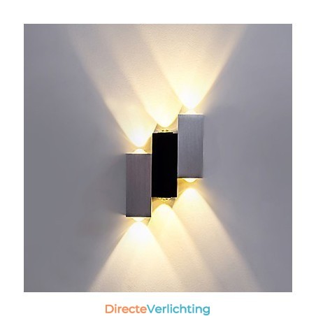 Moderne eigentijdse geborstelde functie voor sfeerverlichting, wandlamp met plafondmontage Moderne eigentijdse geborstelde functie voor sfeerverlichting, wandlamp met plafondmontage