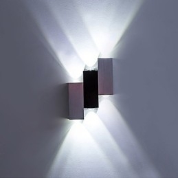 Moderne eigentijdse geborstelde functie voor sfeerverlichting, wandlamp met plafondmontage