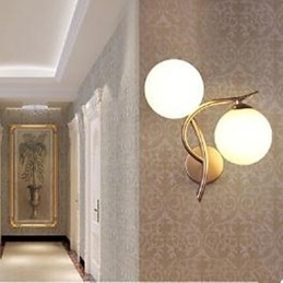Moderne Mode Wandlamp IJzeren Kunst Slaapkamer Bed Wandlamp Eetkamer Studeerkamer Hal Lamp