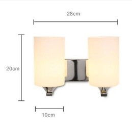 Eenvoudige warme woonkamer slaapkamer gang gang balkon dubbele wandlamp