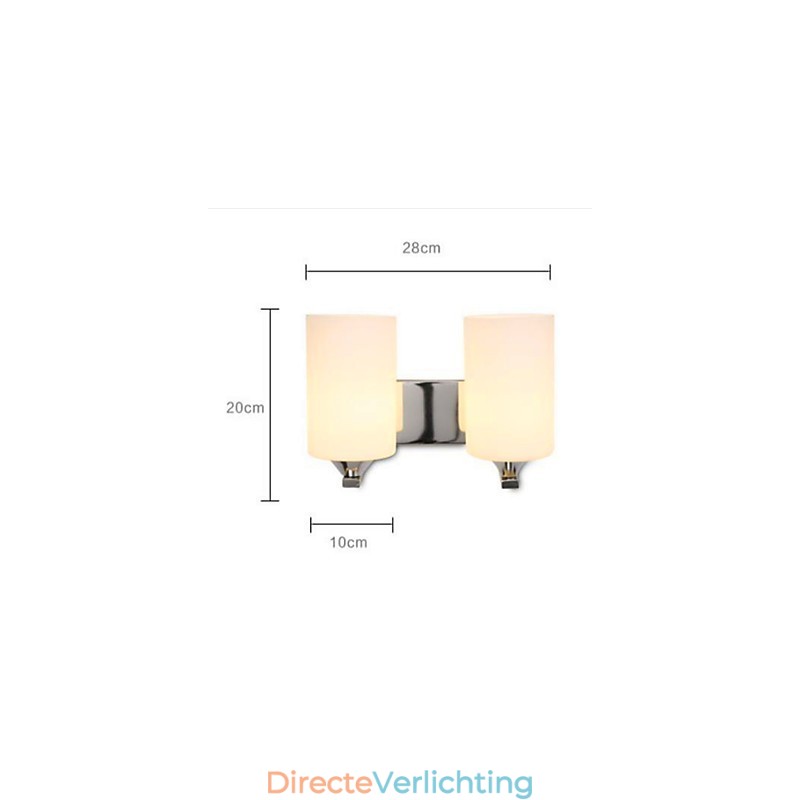Eenvoudige warme woonkamer slaapkamer gang gang balkon dubbele wandlamp