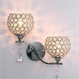 Moderne minimalistische woonkamer gang gang kristallen wandlamp