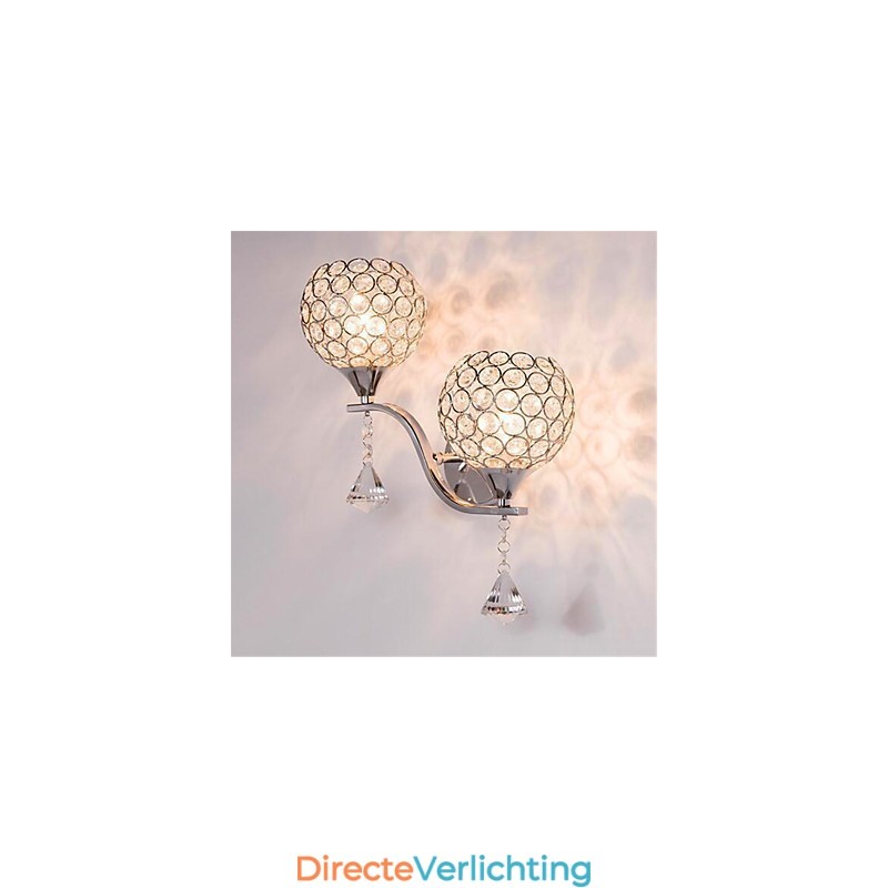 Moderne minimalistische woonkamer gang gang kristallen wandlamp