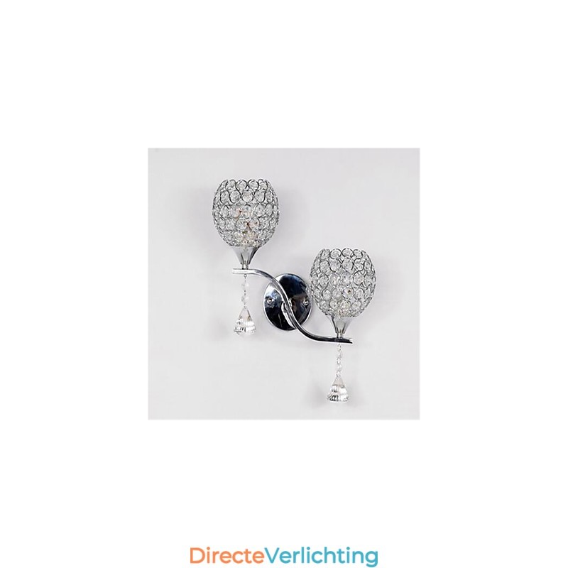 Moderne minimalistische woonkamer gang gang kristallen wandlamp