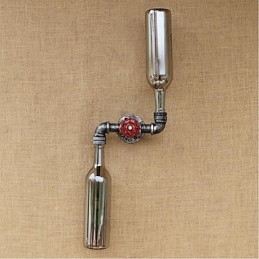 Rustieke Lodge Messing Kenmerk voor Sfeerverlichting Wandlampen Wandlamp Blauw Rook Grijs